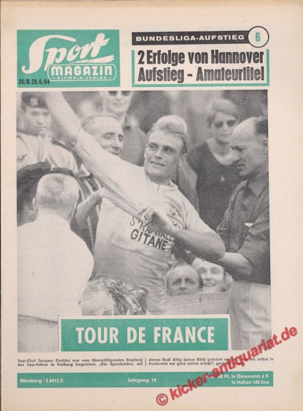 Sportmagazin Nr. 26A, 29.6.1964 bis 5.7.1964