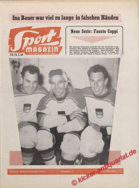 Sportmagazin Nr. 7B, 11.2.1960 bis 17.2.1960