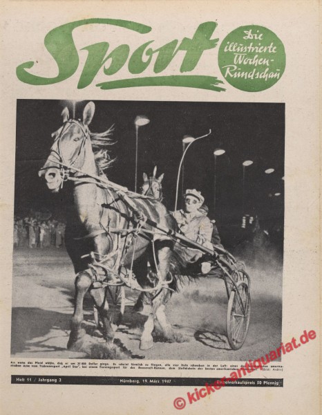 Sportmagazin Nr. 11, 19.3.1947 bis 25.3.1947