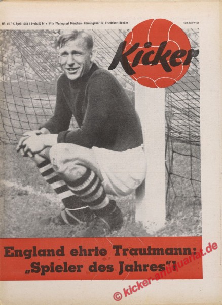 Kicker Nr. 15, 9.4.1956 bis 15.4.1956