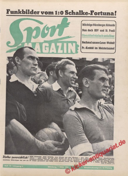 Sportmagazin Nr. 10, 7.3.1951 bis 13.3.1951