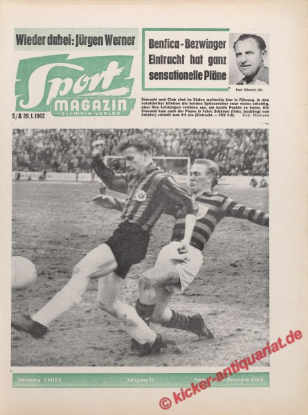 Sportmagazin Nr. 5A, 1.2.1962 bis 7.2.1962