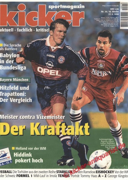 Leistungsträger: Lothar Matthäus und Ulf Kirsten