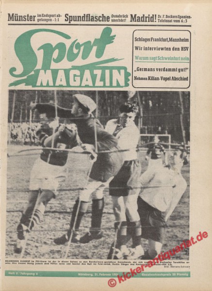 Sportmagazin Nr. 8, 22.2.1951 bis 28.2.1951