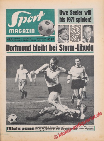 Sportmagazin Nr. 49A, 5.12.1966 bis 11.12.1966