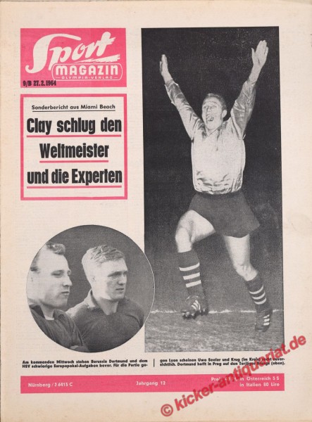 Sportmagazin Nr. 9B, 27.2.1964 bis 4.3.1964