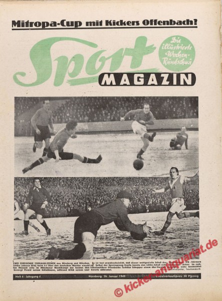 Sportmagazin Nr. 4, 26.1.1949 bis 1.2.1949