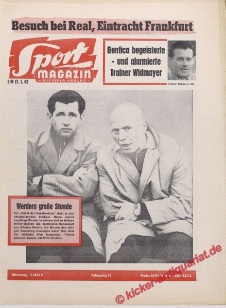 Sportmagazin Nr. 3B, 17.1.1962 bis 23.1.1962