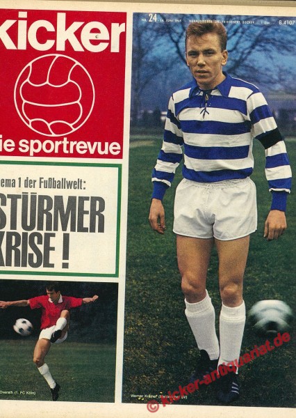 Kicker Sportrevue Nr. 24, 14.6.1965 bis 20.6.1965