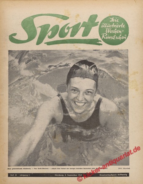 Sportmagazin Nr. 35, 3.9.1947 bis 9.9.1947