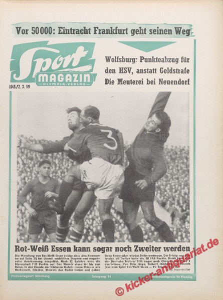 Sportmagazin Nr. 9A, 2.3.1959 bis 8.3.1959