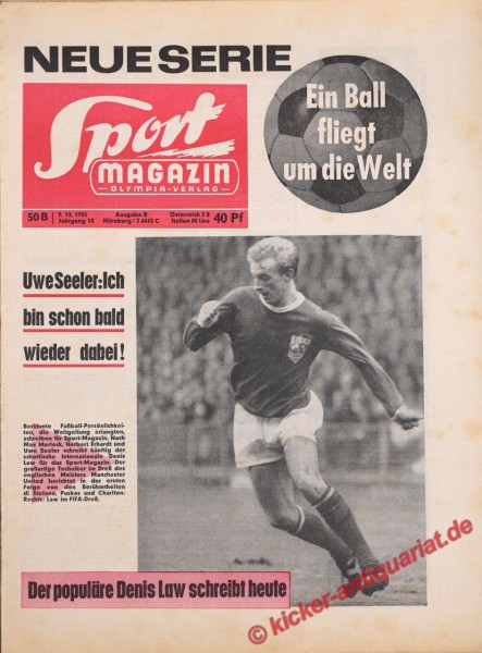 Sportmagazin Nr. 50B, 9.12.1965 bis 15.12.1965