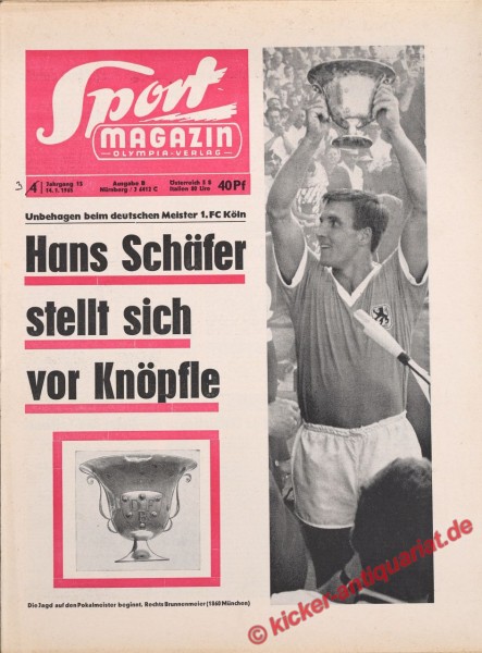 Sportmagazin Nr. 3B, 14.1.1965 bis 20.1.1965