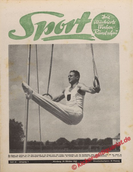 Sportmagazin Nr. 43, 29.10.1947 bis 4.11.1947