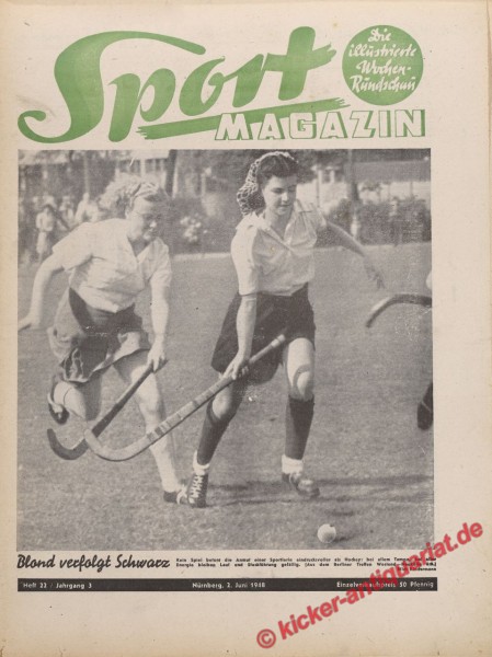 Sportmagazin Nr. 22, 2.6.1948 bis 8.6.1948