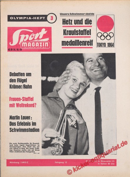 Sportmagazin Nr. 42B, 14.10.1964 bis 20.10.1964