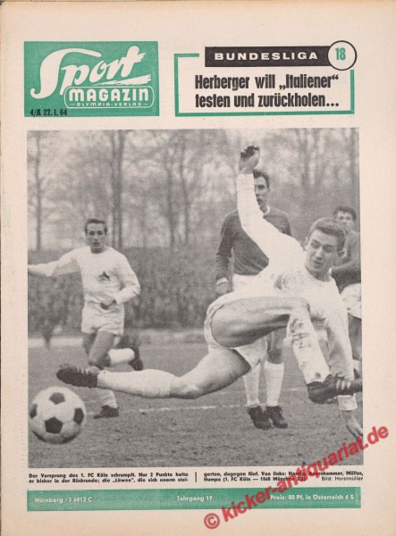 1. FC KÖLN IMMER NOCH ERSTER PLATZ, ABER DER VORSPRUNG SCHRUMPFT!