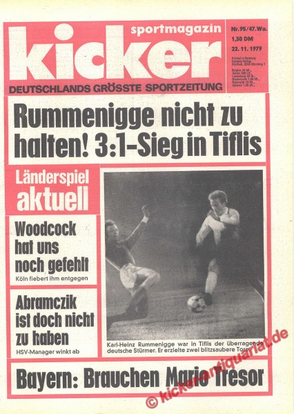 Karl-Heinz Rummenigge: Nicht zu stoppen! 3:1 Sieg in Tiflis!