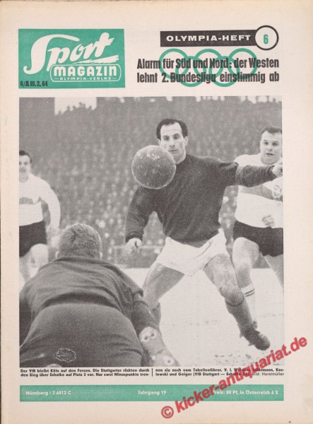 Sportmagazin Nr. 6A, 10.2.1964 bis 16.2.1964